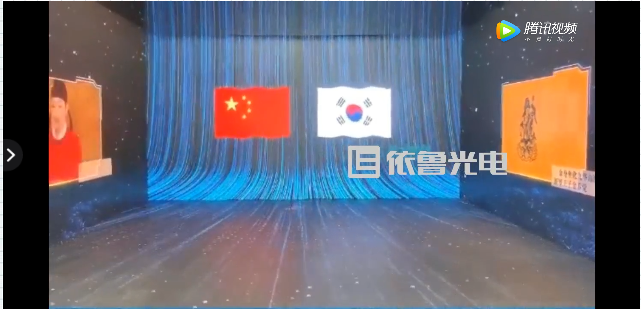 金昌led显示屏项目案例之中韩展厅