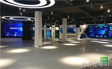 金昌LED显示屏案例|金昌城阳国家双创基地展厅