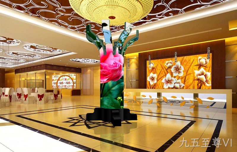 LED显示屏圆柱_柱状LED显示屏